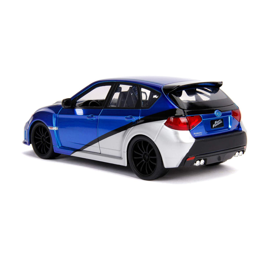 Fast & Furious | Brian's STI | 1:24 Diecast | Blue