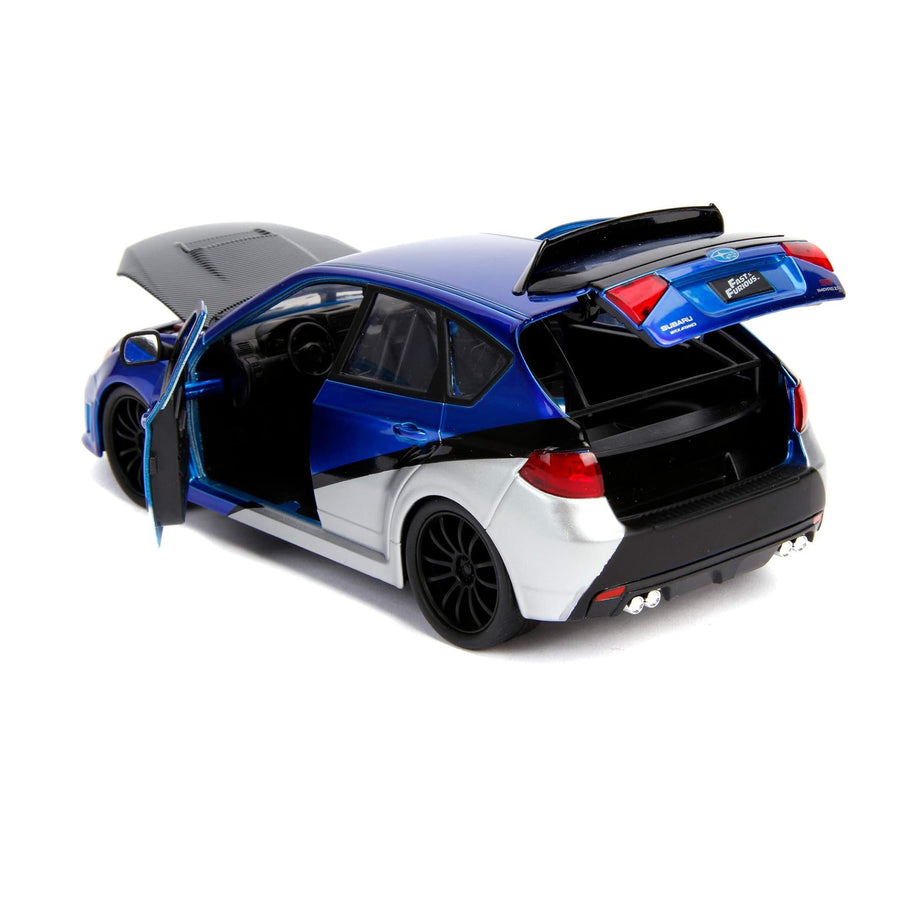 Fast & Furious | Brian's STI | 1:24 Diecast | Blue