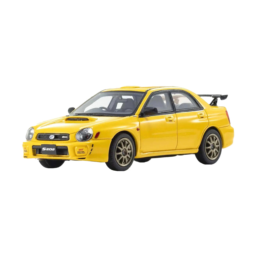 KYOSHO | S202 Subaru Impreza Yellow | 1:43 Diecast Car