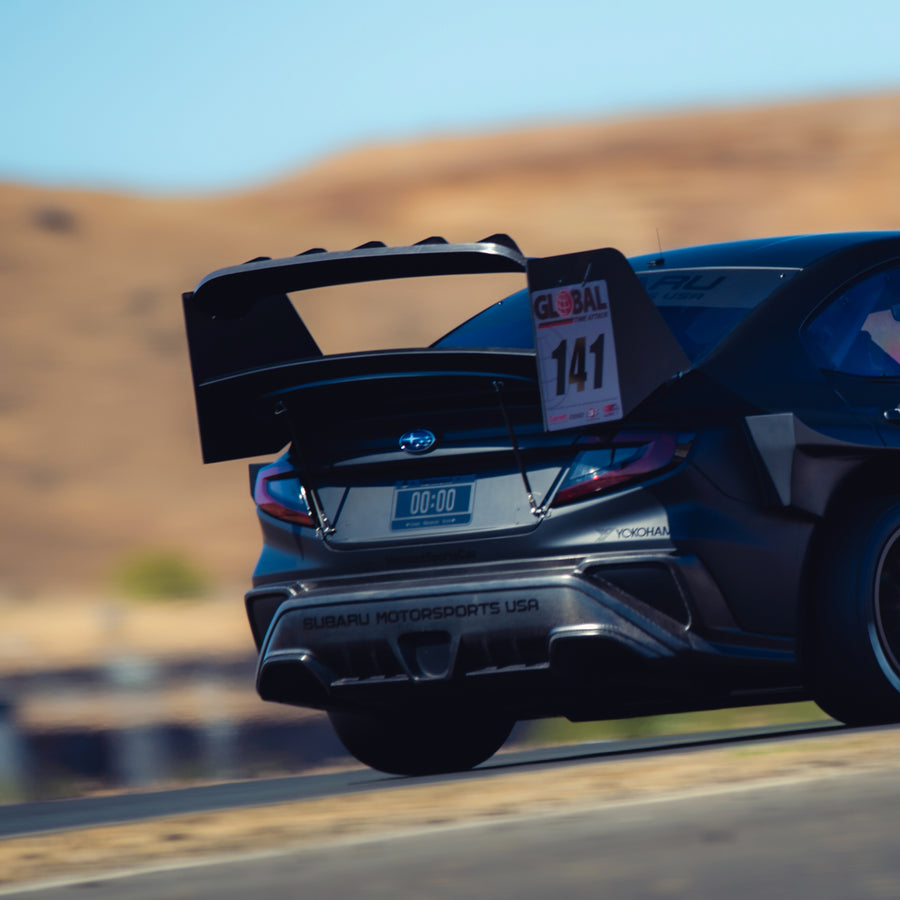 Subaru Motorsports USA | Project Midnight License Plate