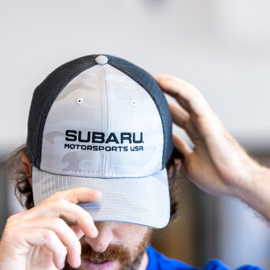 Subaru Motorsports USA | New Era 39Thirty | Camo Stretch Hat