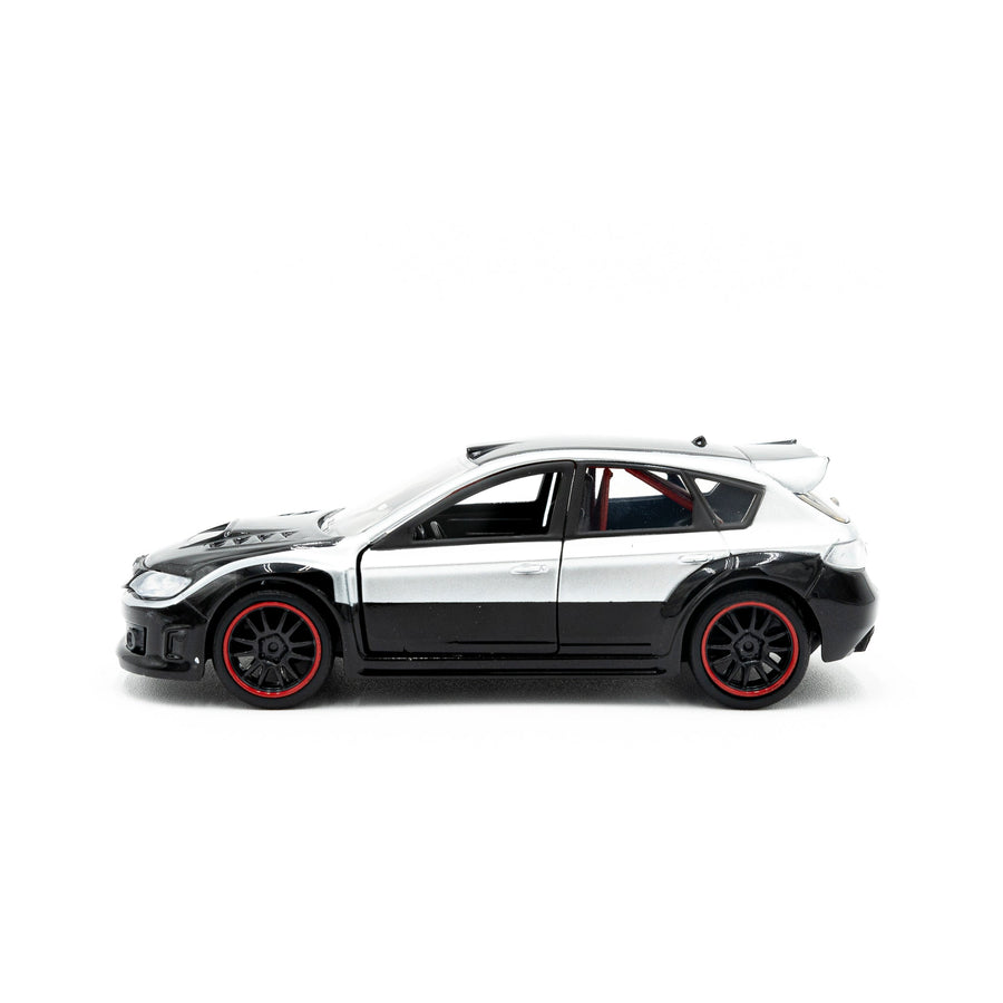 Fast & Furious | Brian's STI | 1:32 Diecast | Silver & Black