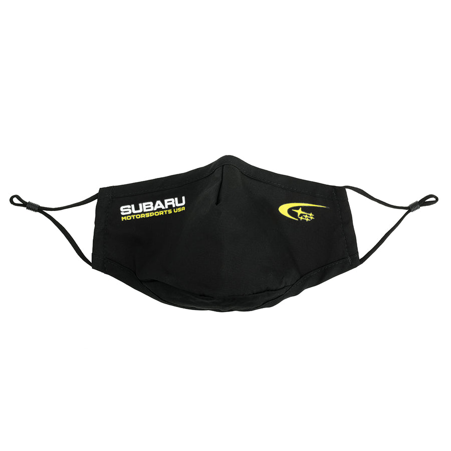 2021 Subaru Motorsports USA | Cotton Face Mask - Black
