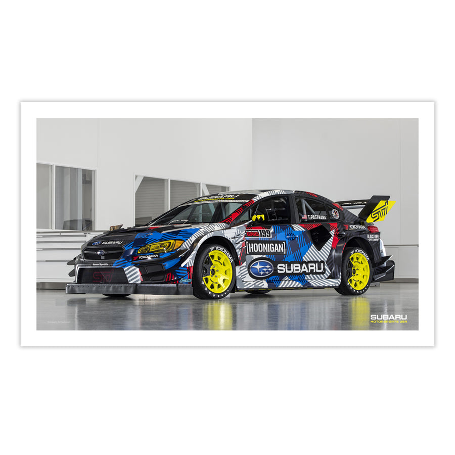 2021 Subaru Motorsports USA Gymkhana Poster - Static